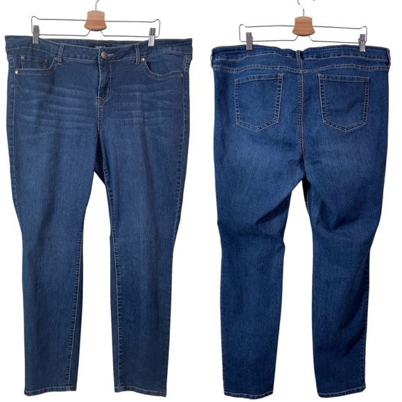 torrid Denim - torrid Women's Denim Jeans Skinny Blue Plus Size 22R Cotton Blend